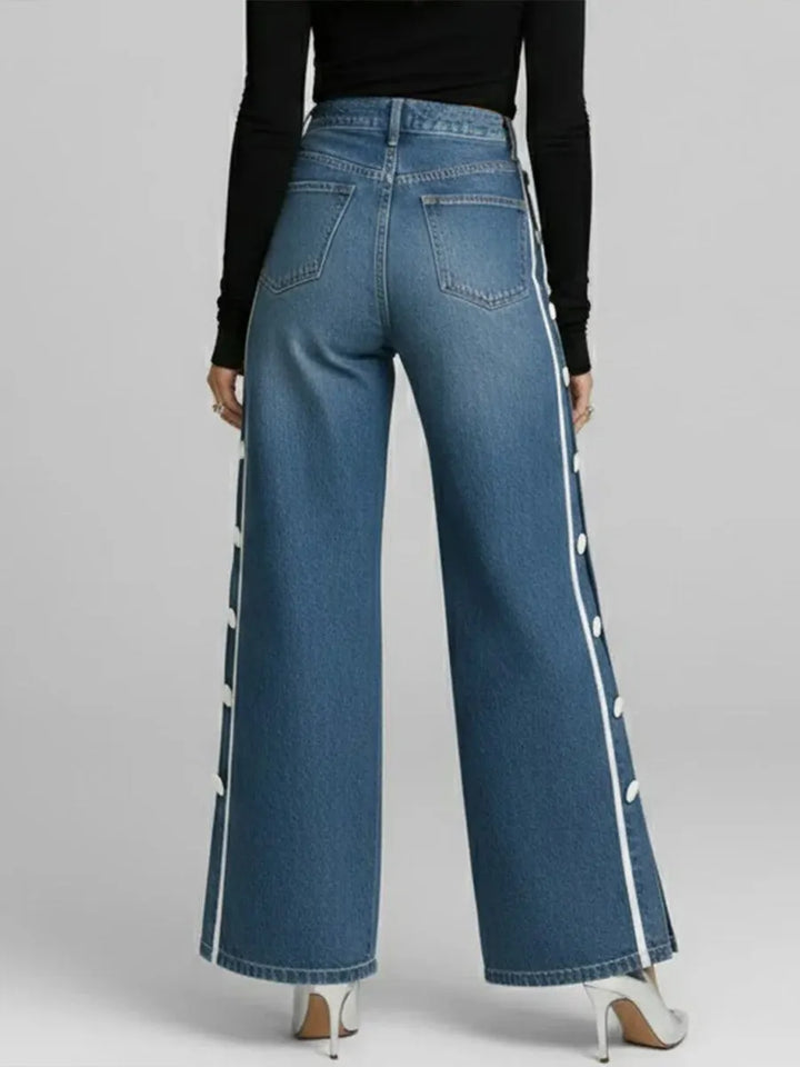 Vika - Slim-Fit-Jeans mit Frontreißverschluss