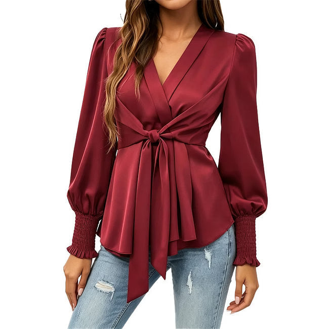 Apolline - Elegante Wickelbluse