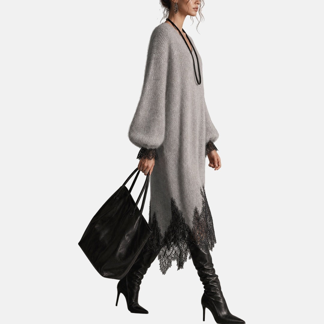 Lirien - Soft-Touch-Midikleid