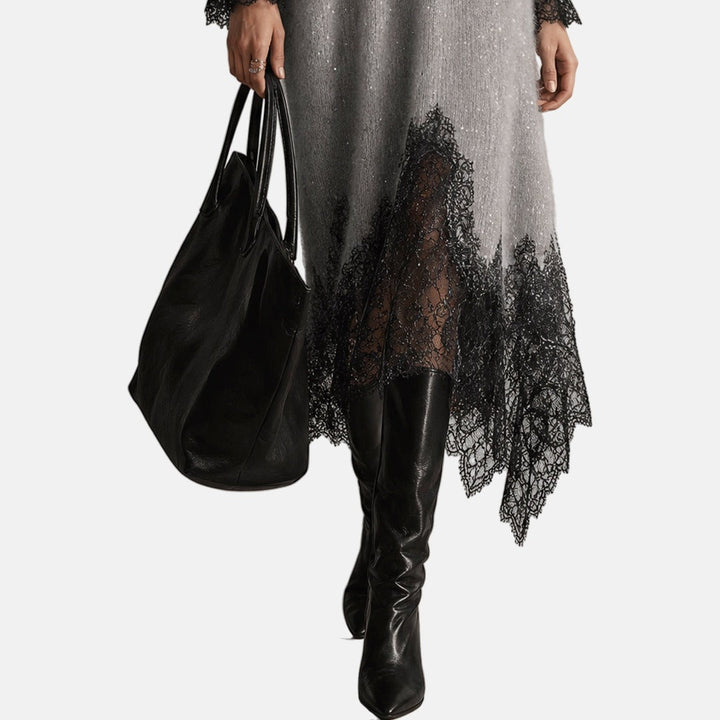 Lirien - Soft-Touch-Midikleid