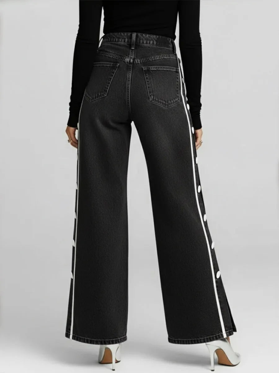 Vika - Slim-Fit-Jeans mit Frontreißverschluss