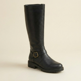 Estera - Elegante Stiefeletten mit Doppelreißverschluss und Blockabsatz