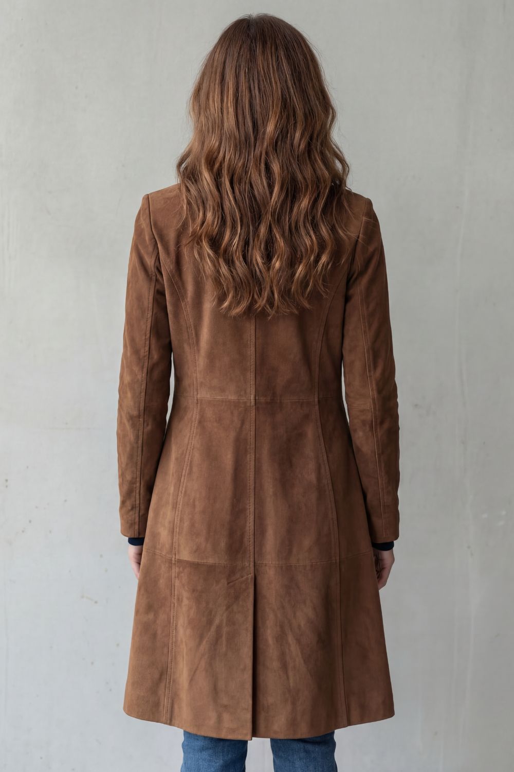 Arlene - Taillierter Longline-Mantel