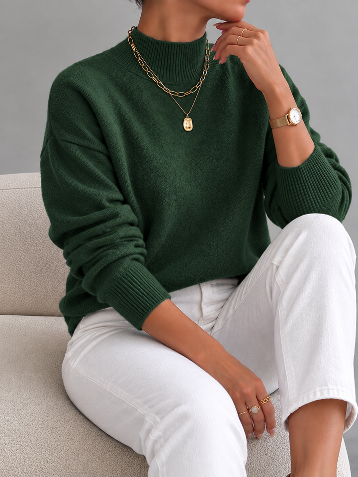 Jinty - Soft-Touch-Strickpullover im Relaxed-Fit