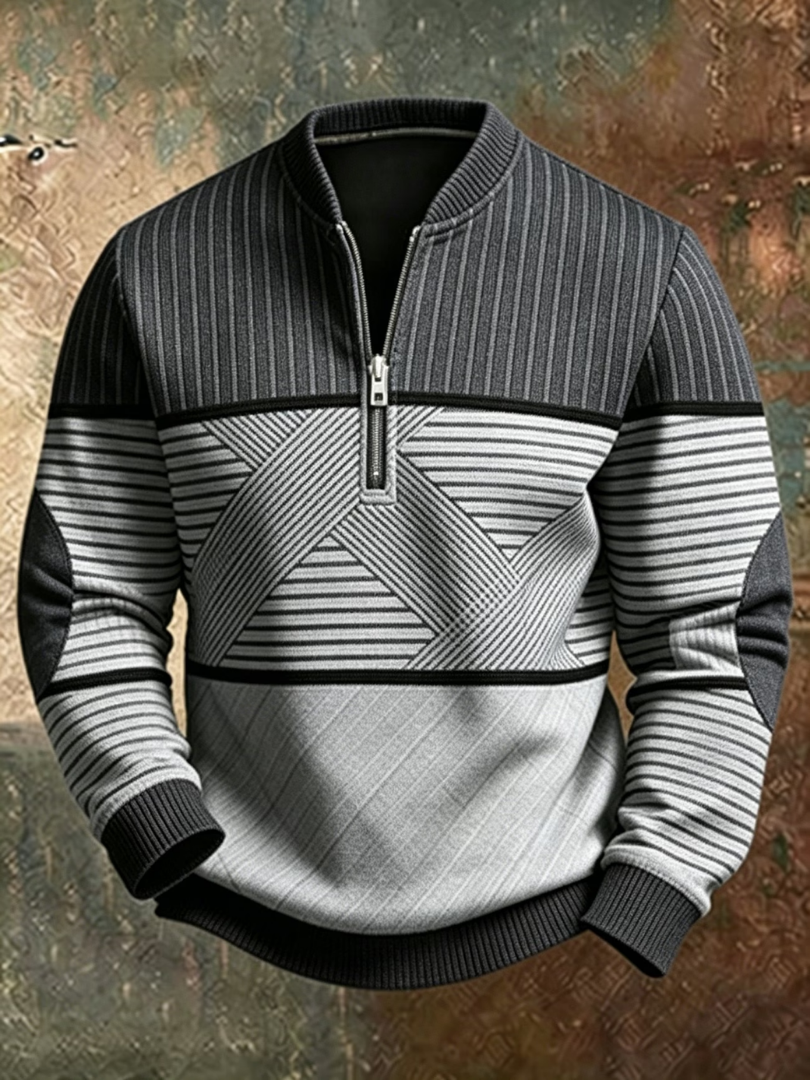 Caian - Premium Half-Zip-Strickpullover