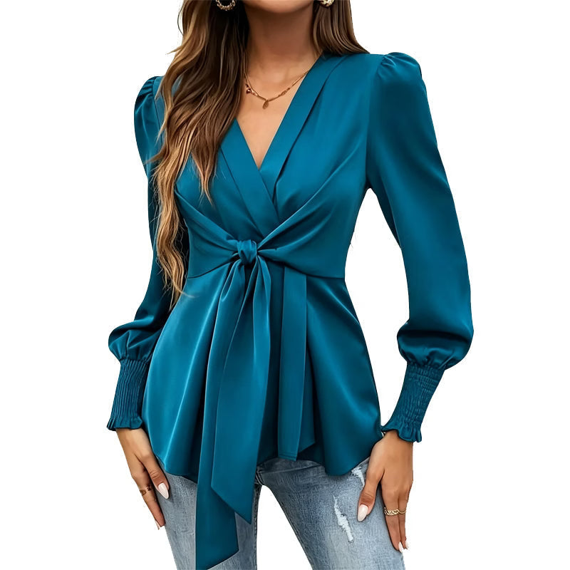 Apolline - Elegante Wickelbluse