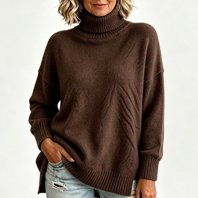 Bettina - Locker geschnittener Langarm-Pullover