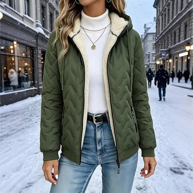 Beata - Weicher Zip-Hoodie