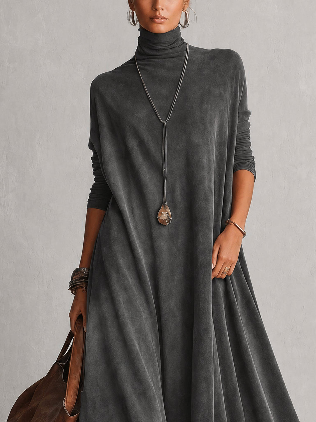 Pamina - A-Linien-Kleid mit Spitzeneinsatz