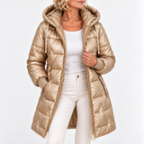 Tilda - Gestepfte langärmlige Pufferjacke