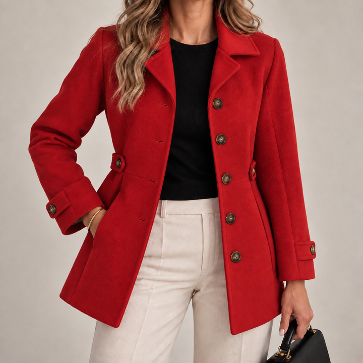 Katia - Strukturierte, taillierte Jacke
