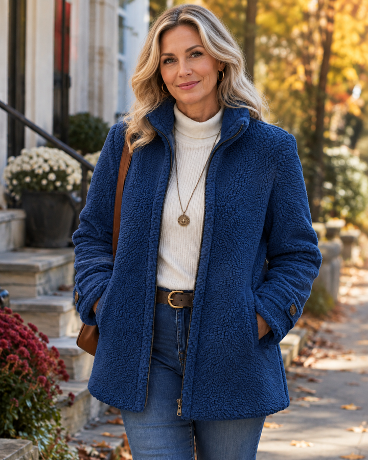 Florrie - Jacke mit hohem Stehkragen
