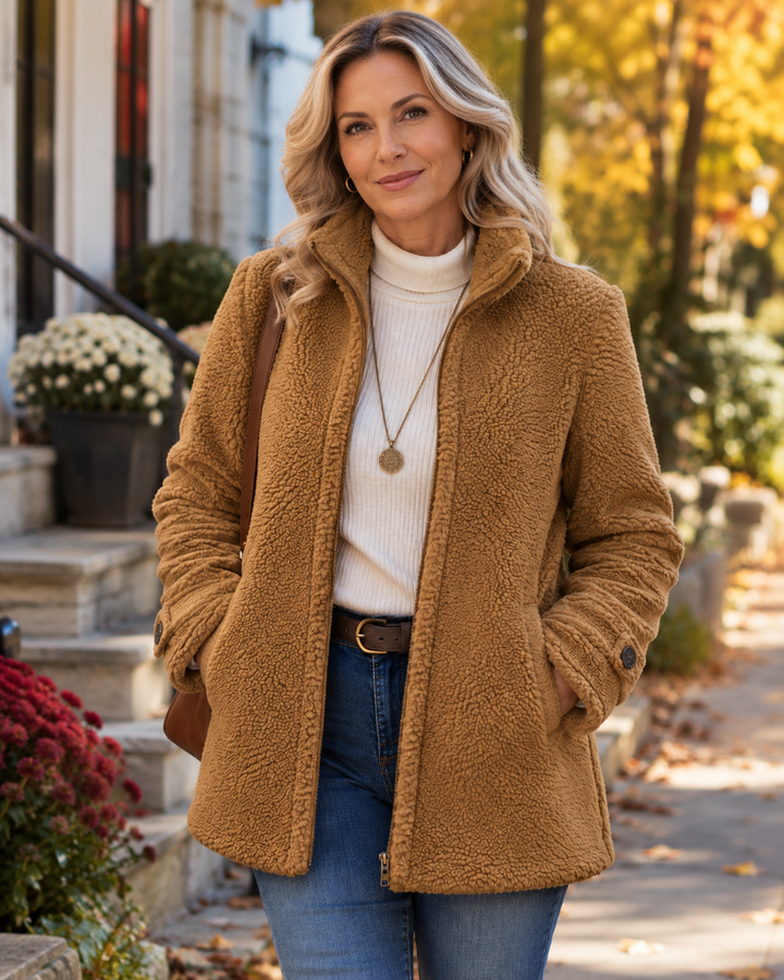 Florrie - Jacke mit hohem Stehkragen