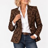 Sybilla - Maßgeschneiderter Jacquard-Blazer