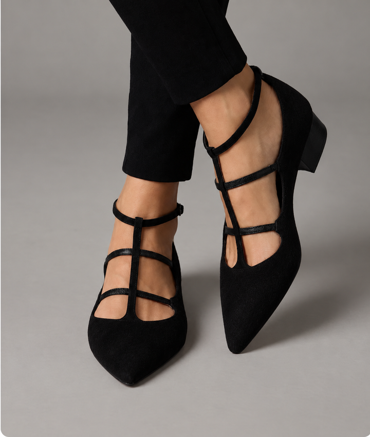 Georgina - Raffinierte High Heels mit Leopardenmuster