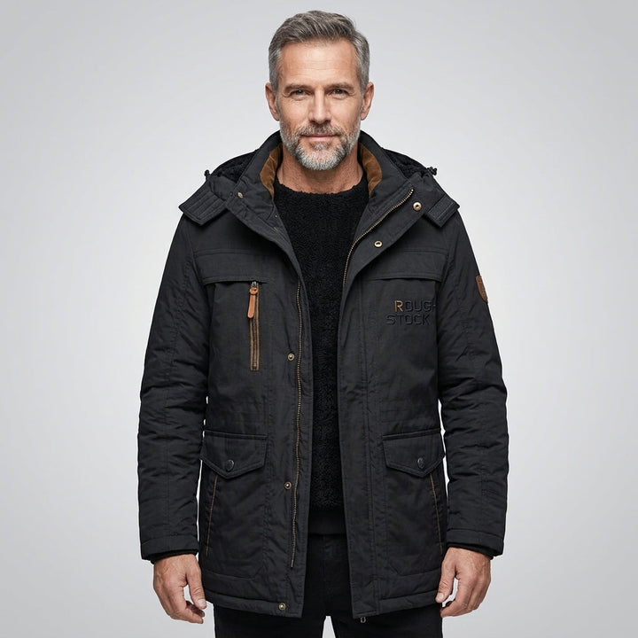 Lasse - Lange Kapuzenjacke
