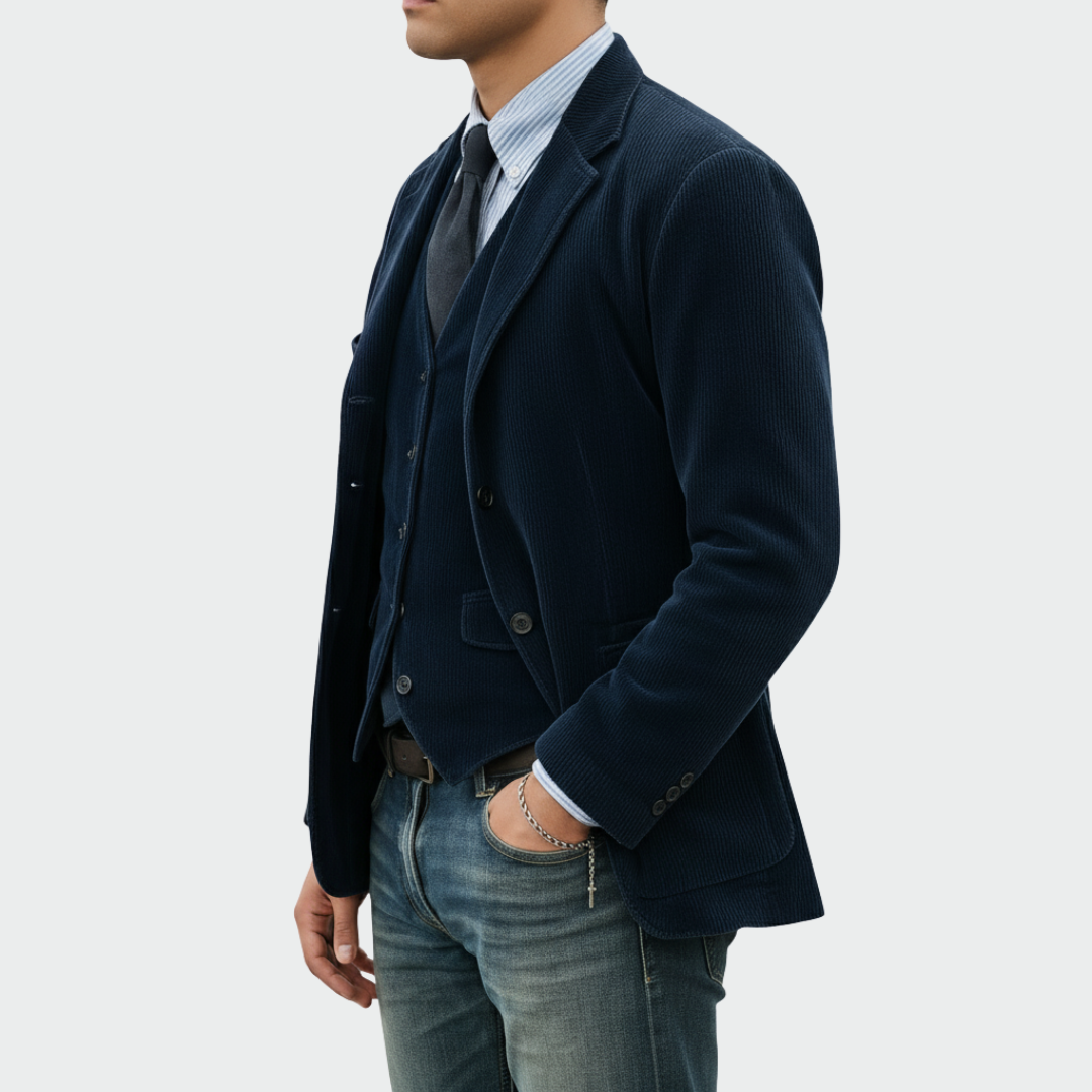 Kai - Klassischer Cord-Blazer