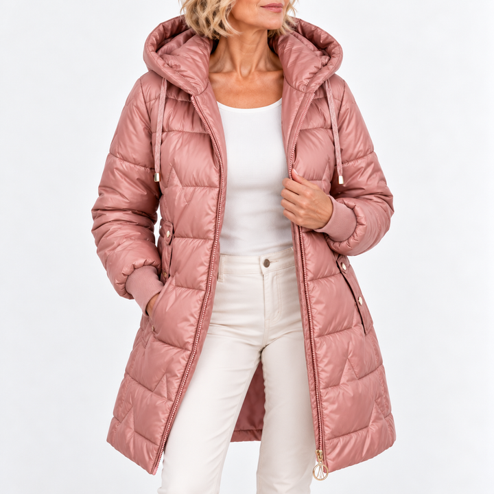 Unaise - Steppjacke mit Kapuze