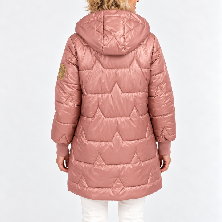 Tilda - Gestepfte langärmlige Pufferjacke