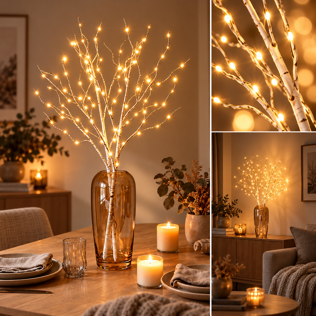 Avenor - Dekorative beleuchtete Lichterzweige