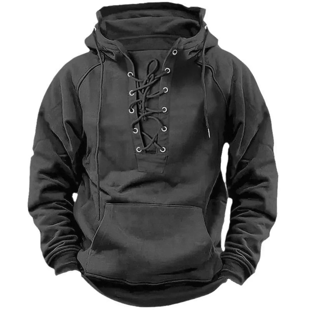 Matteo - Kapuzenpullover mit Schnürung