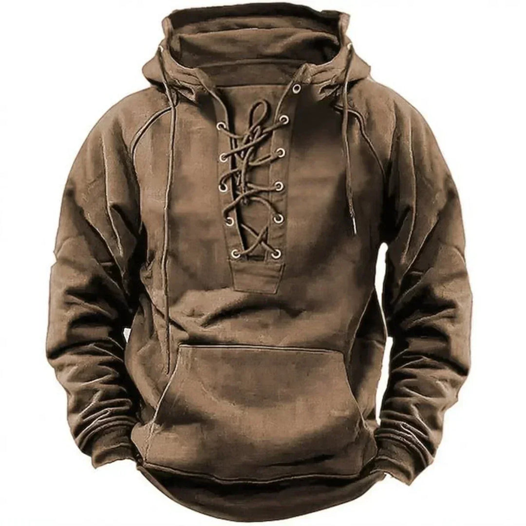 Matteo - Kapuzenpullover mit Schnürung