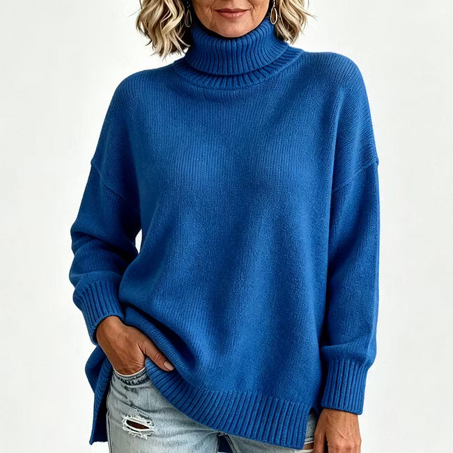 Bettina - Locker geschnittener Langarm-Pullover