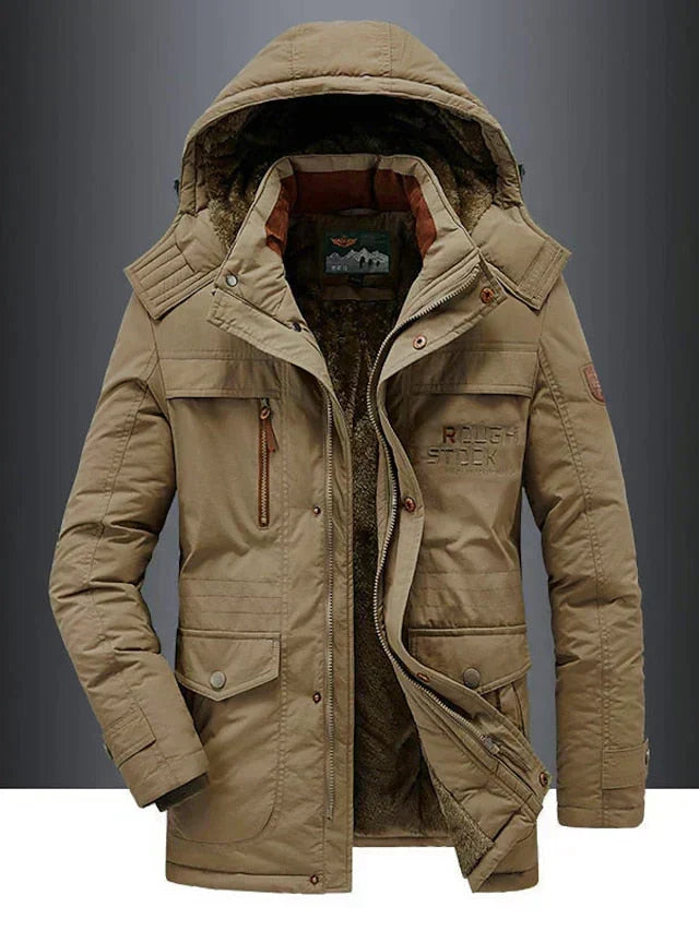 Lasse - Lange Kapuzenjacke