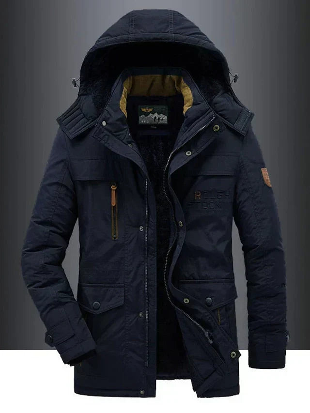 Lasse - Lange Kapuzenjacke