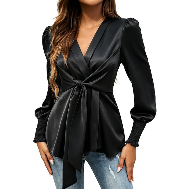 Apolline - Elegante Wickelbluse