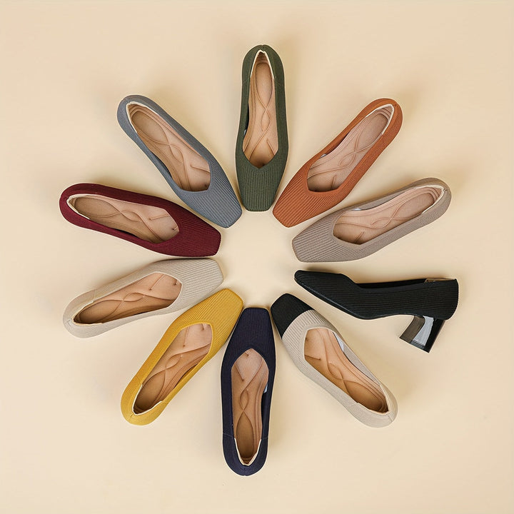 Hetty - Schuhe mit quadratischem Absatz