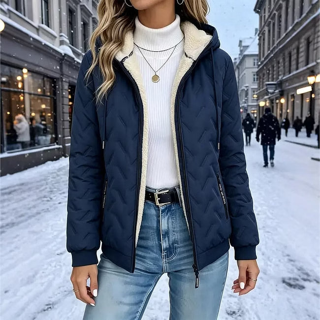 Beata - Weicher Zip-Hoodie