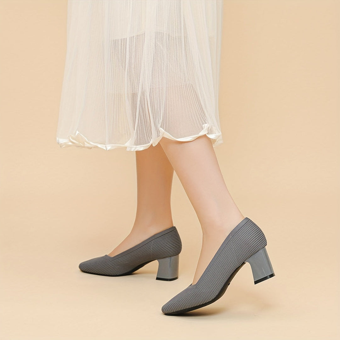 Hetty - Schuhe mit quadratischem Absatz