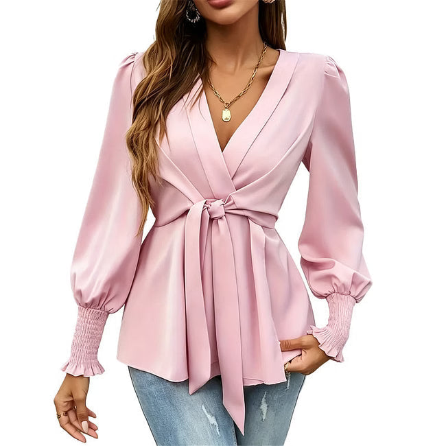 Apolline - Elegante Wickelbluse