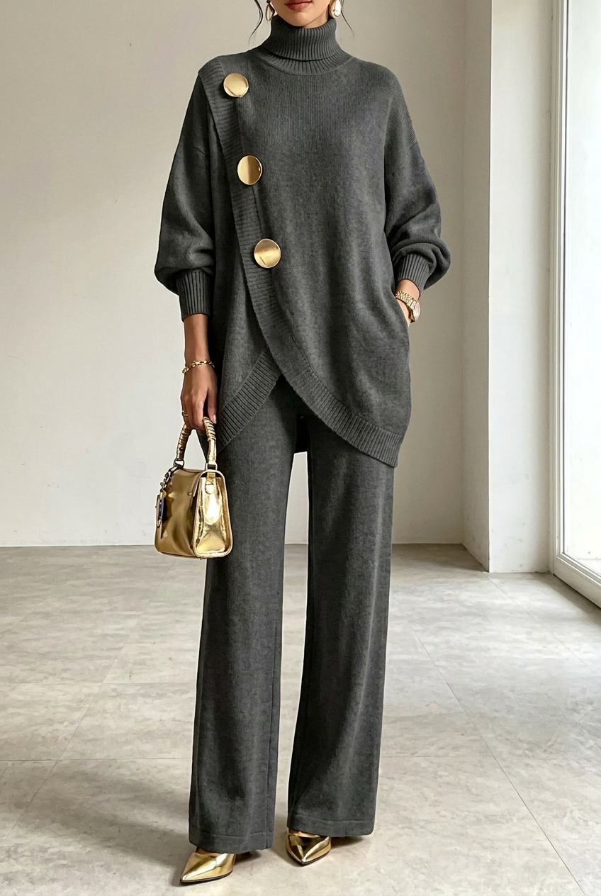 Minta - Co-ord-Set mit hohem Kragen