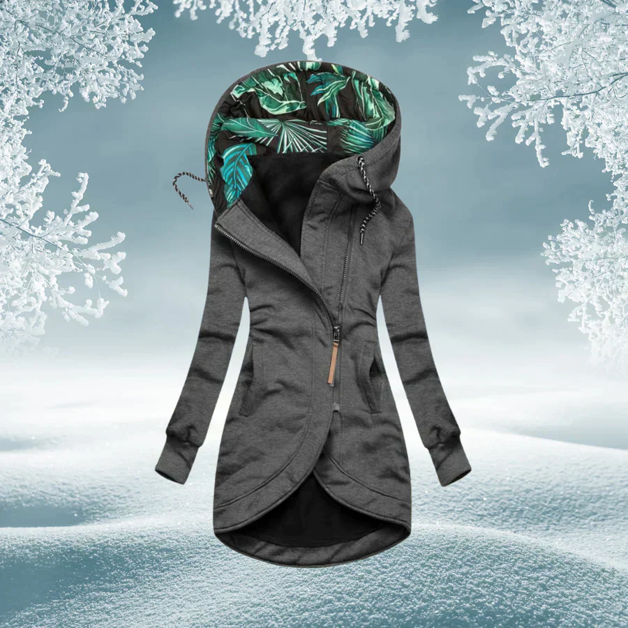 Malina - Isolierte Kapuzenjacke mit weicher Haptik