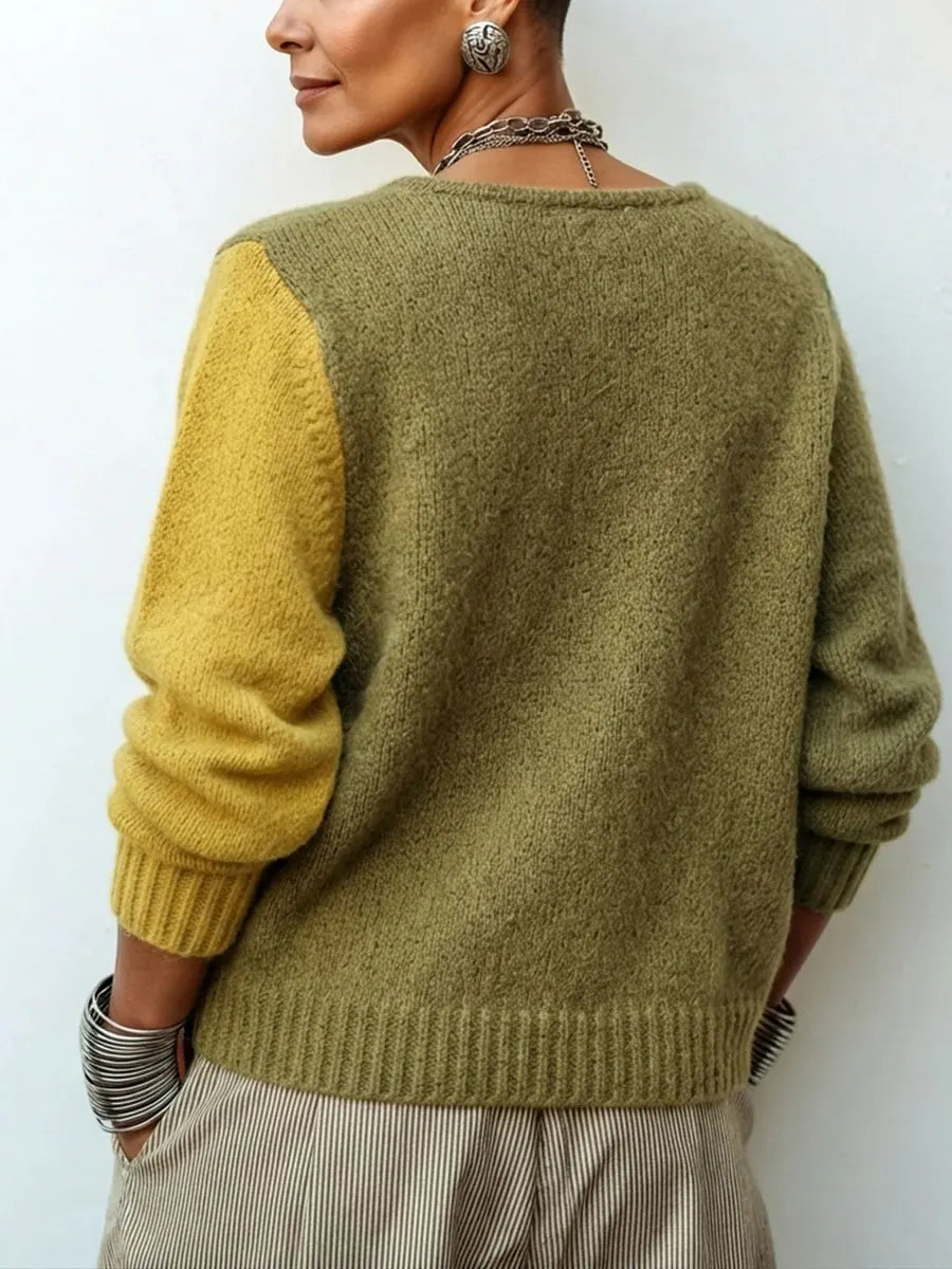 Olina - Asymmetrischer Struktur-Cardigan