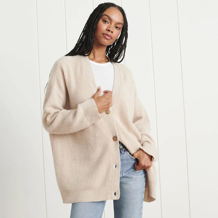 Kalina - Rippstrick-Cardigan