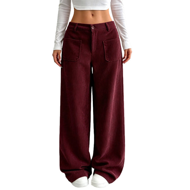 Irma - Weit geschnittene Soft-Touch-Hose