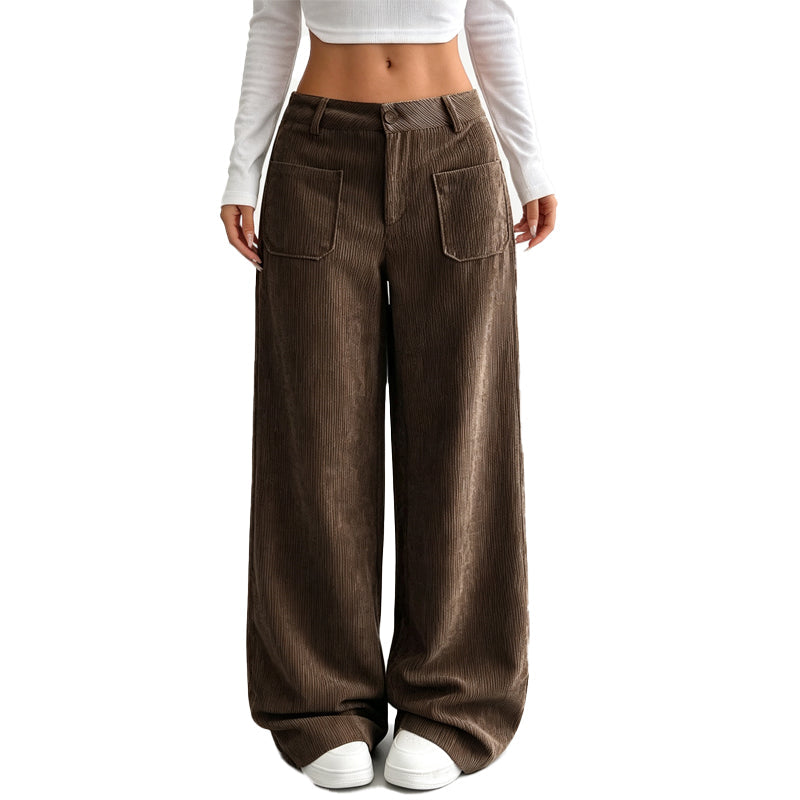 Irma - Weit geschnittene Soft-Touch-Hose