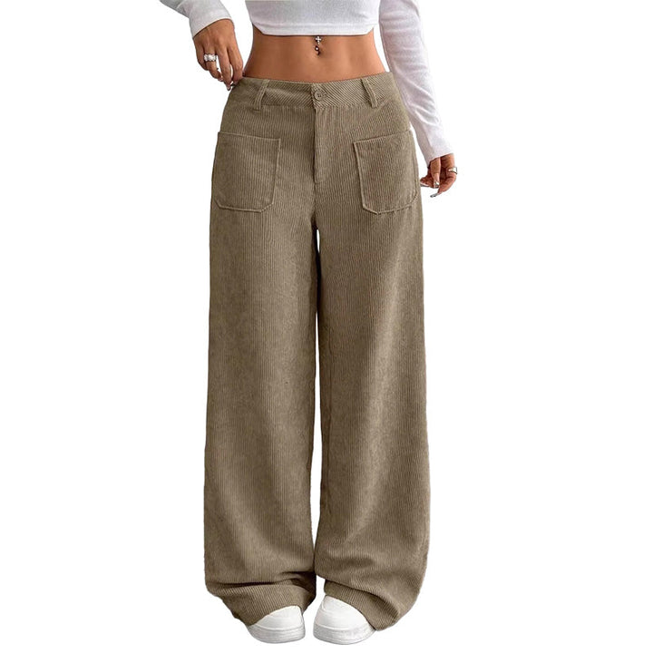 Irma - Weit geschnittene Soft-Touch-Hose
