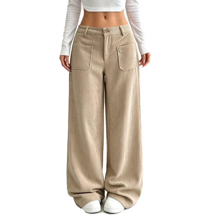 Irma - Weit geschnittene Soft-Touch-Hose