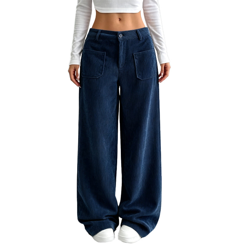Irma - Weit geschnittene Soft-Touch-Hose