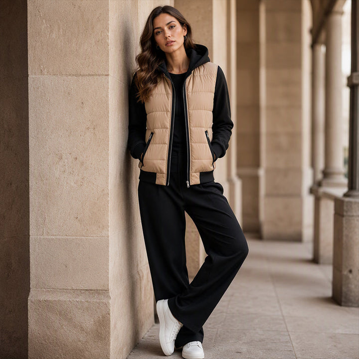 Hedda - Pufferjacke mit Kapuze und Reißverschluss